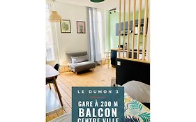 Le Dumon 3 - Studio Neuf Lumineux - Balcon - Wifi - Gare 200M
